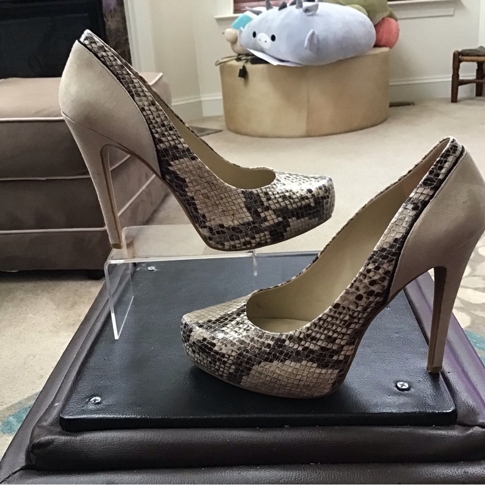 Bcbgenerations Bg-Paeyton Platform Snakeskin Text… - image 8